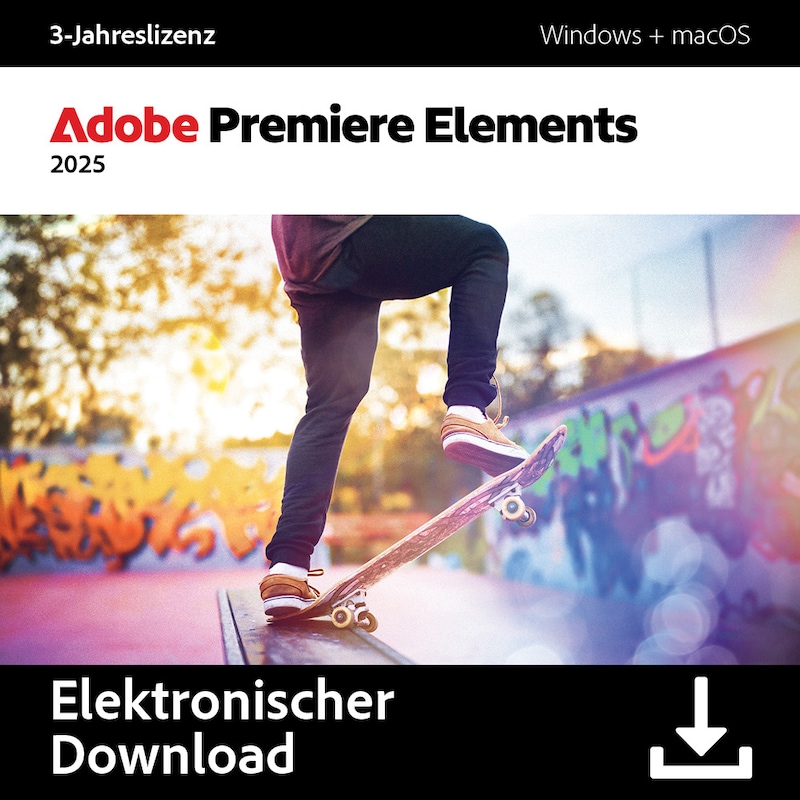 Adobe Premiere Elements 2025 3 Jahre Download