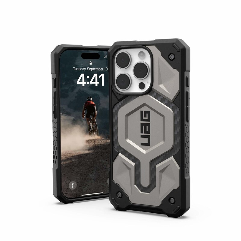 Monarch günstig Kaufen-UAG Urban Armor Gear Monarch Pro MagSafe Case Apple iPhone 16 Pro titan. UAG Urban Armor Gear Monarch Pro MagSafe Case Apple iPhone 16 Pro titan <![CDATA[• Farbe: Schwarz, kompatibel zu iPhone 16 Pro • Backcover aus Kunststoff]]>. 