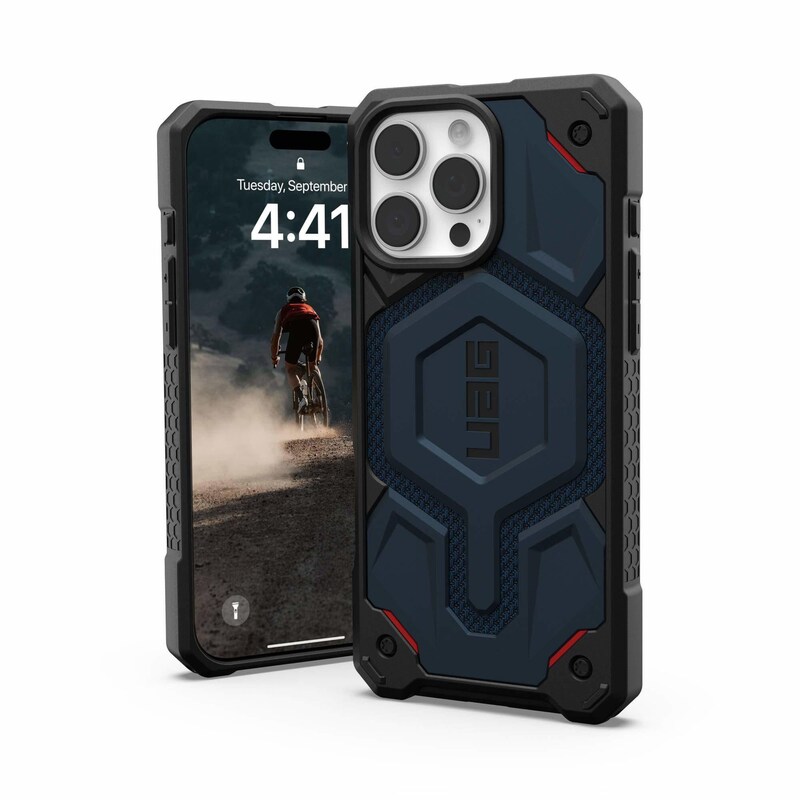 Monarch günstig Kaufen-UAG Urban Armor Gear Monarch Pro MagSafe Case Apple iPhone 16 Pro Max kevlar mallard. UAG Urban Armor Gear Monarch Pro MagSafe Case Apple iPhone 16 Pro Max kevlar mallard <![CDATA[• Farbe: Blau, kompatibel zu iPhone 16 Pro Max • Backcover aus Kunststoff]]