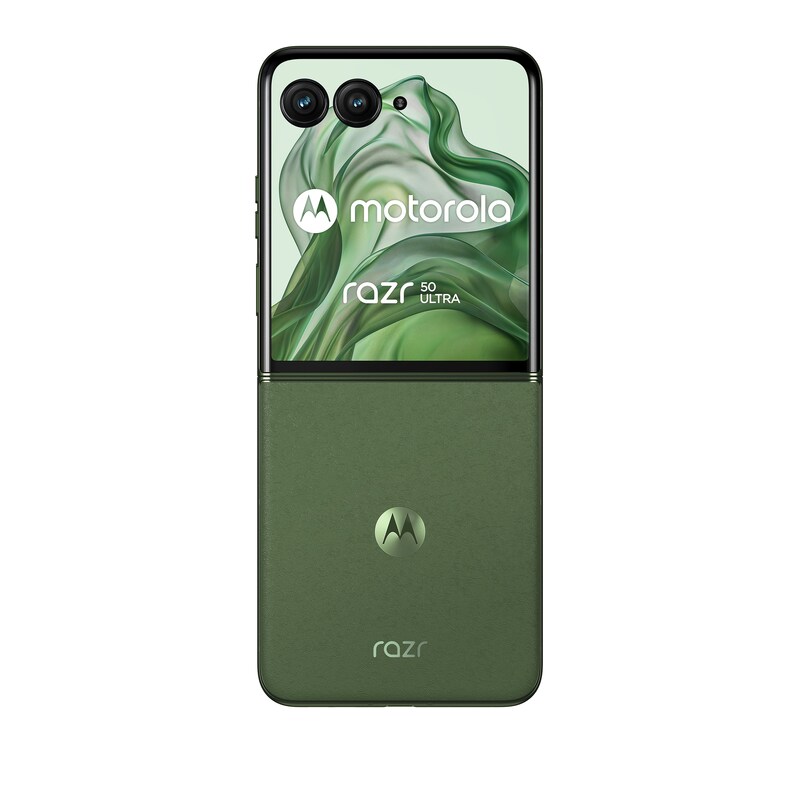 Motorola Moto G 3 Gen günstig Kaufen-Motorola razr50 Ultra 12/512 GB Android 14 Falt-Smartphone Spring Green. Motorola razr50 Ultra 12/512 GB Android 14 Falt-Smartphone Spring Green <![CDATA[• 3 GHz Qualcomm Snapdragon 8s Gen 3 - 8-Kern-Prozessor • 50 Megapixel Hauptkamera • 17.5 cm (6.9 Zol