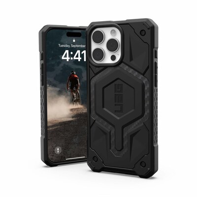 UAG Urban Armor Gear Monarch Pro MagSafe Case Apple iPhone 16 Pro Max carbon fiber