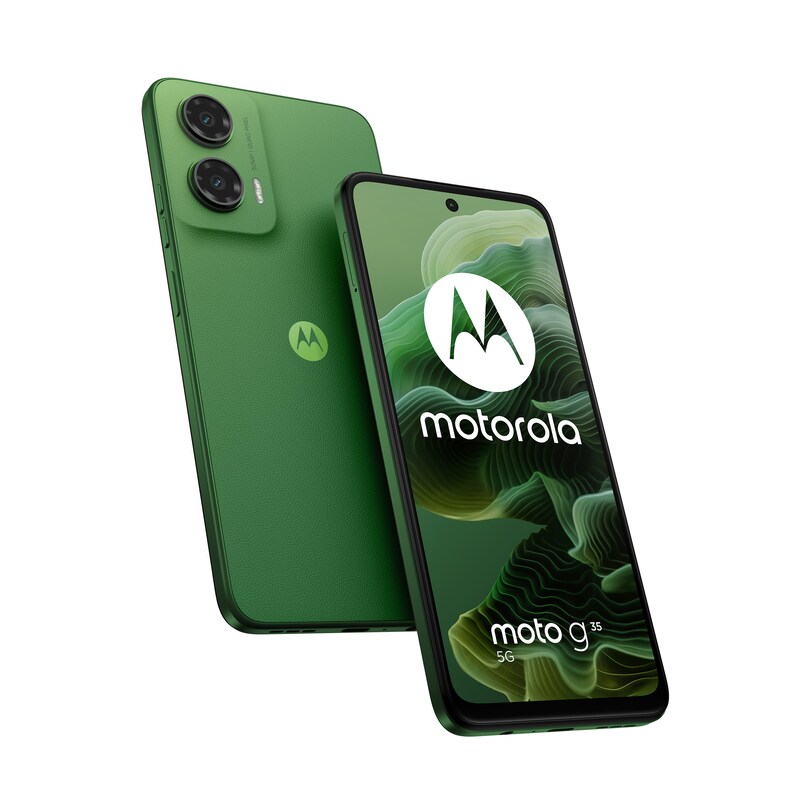 Motorola Moto g35 5G 4/128 GB Android 14 Smartphone Leaf Green