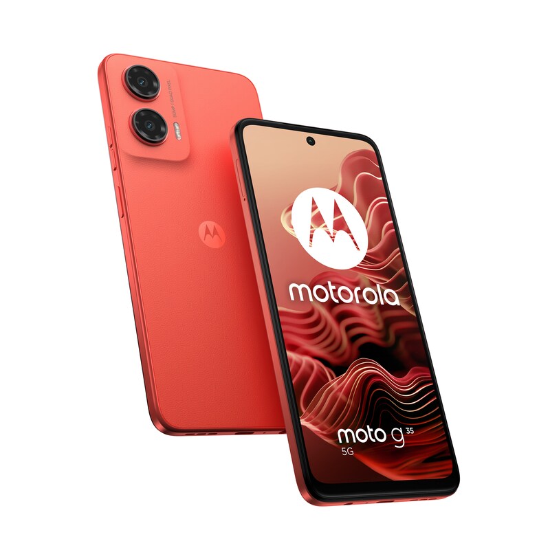 Motorola Moto g35 5G 4/128 GB Android 14 Smartphone Guava Red