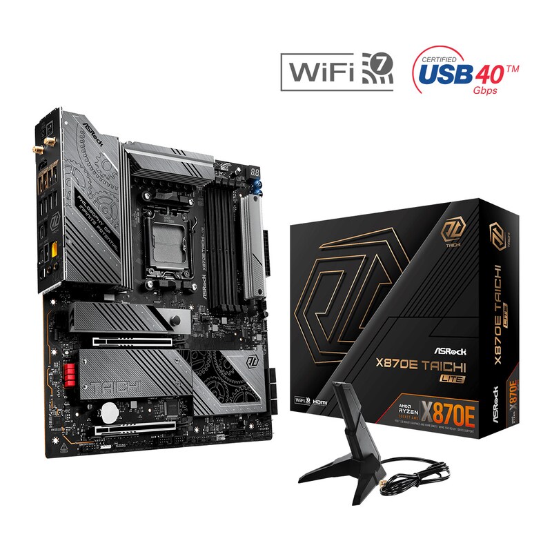 ASRock X870E Taichi Lite E-ATX Mainboard Sockel AM5