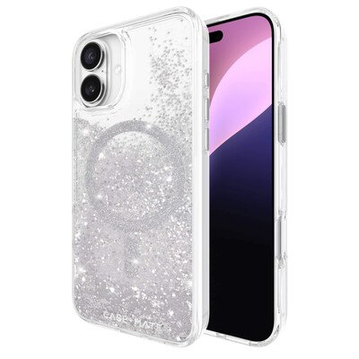 case-mate Waterfall MagSafe Case | Apple iPhone 16 Plus | silber | CM054608