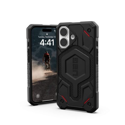 UAG Urban Armor Gear Monarch Pro MagSafe Case Apple iPhone 16 kevlar schwarz