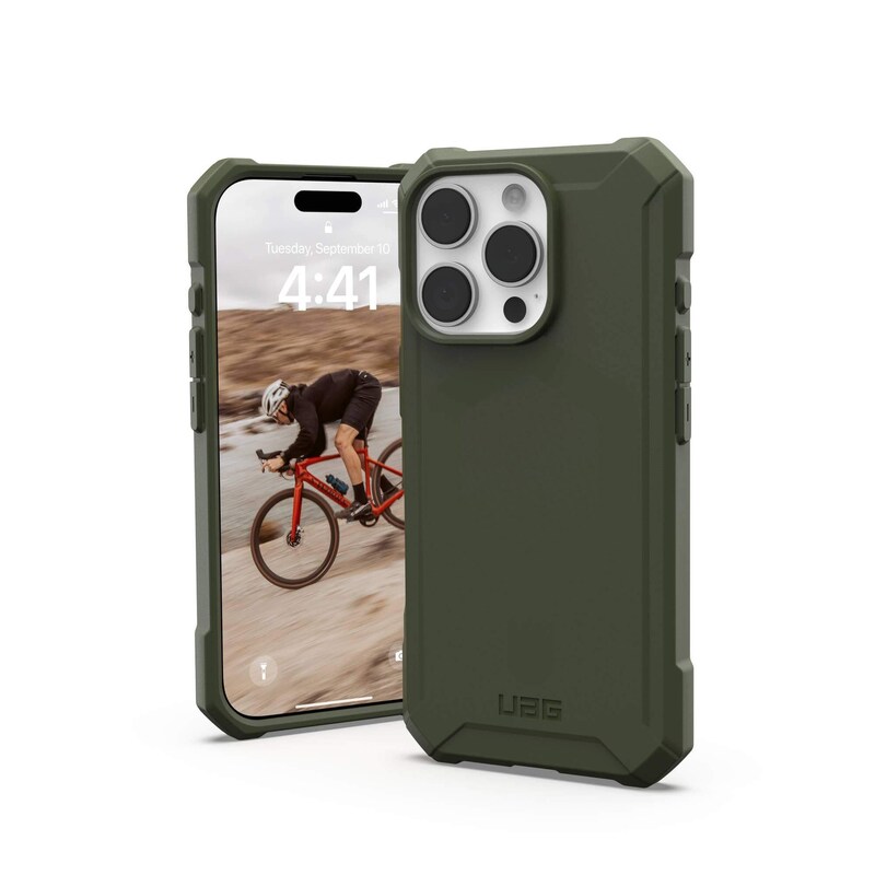 UAG Urban Armor Gear Essential Armor MagSafe Case Apple iPhone 16 Pro olive drab (transparent)