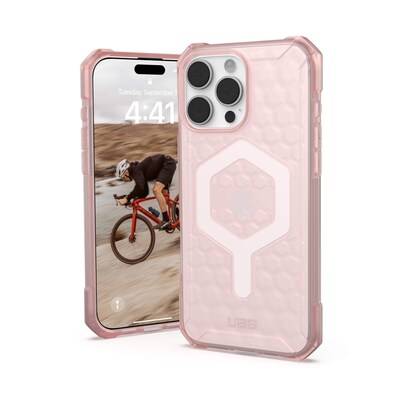 UAG Urban Armor Gear Essential Armor MagSafe Case Apple iPhone 16 Pro Max rose (transparent)