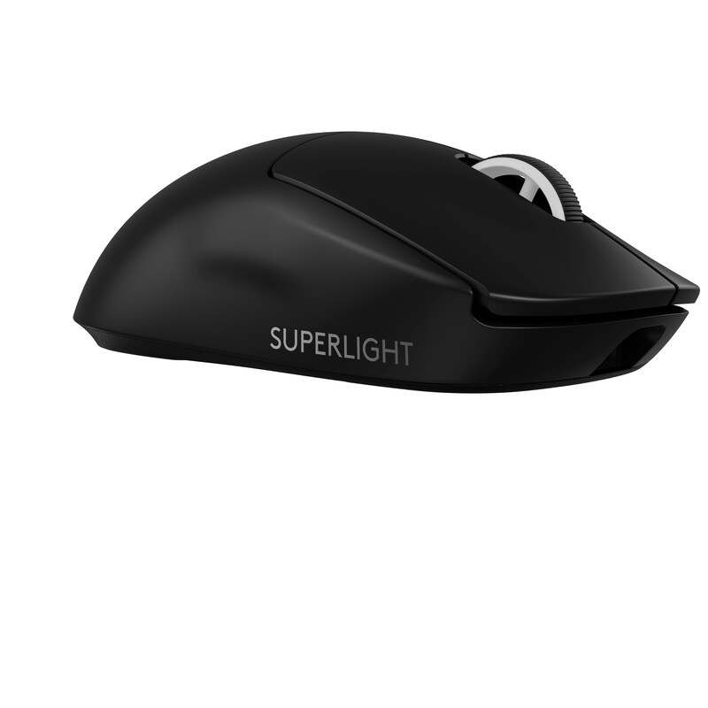 Logitech PRO X Superlight 2 Schwarz - Kabellose LIGHTSPEED Gaming-Maus