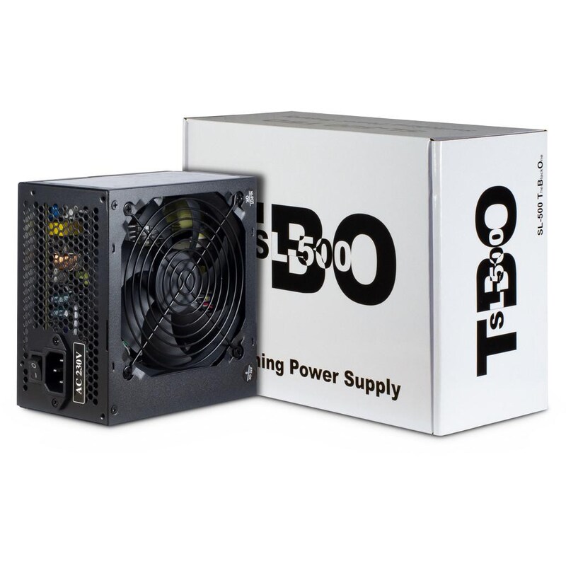 120 Watt günstig Kaufen-Inter-Tech SL-500 TBO 500 Watt ATX-Netzteil PFC 120mm Retail. Inter-Tech SL-500 TBO 500 Watt ATX-Netzteil PFC 120mm Retail <![CDATA[• Einstiegsnetzteil mit 500 Watt • 120mm Lüfter • 20+4 Pin, 4+4 pin, 2x IDD, 3x SATA, 1x FDD • Keine PCIe Grafikkartenstrom