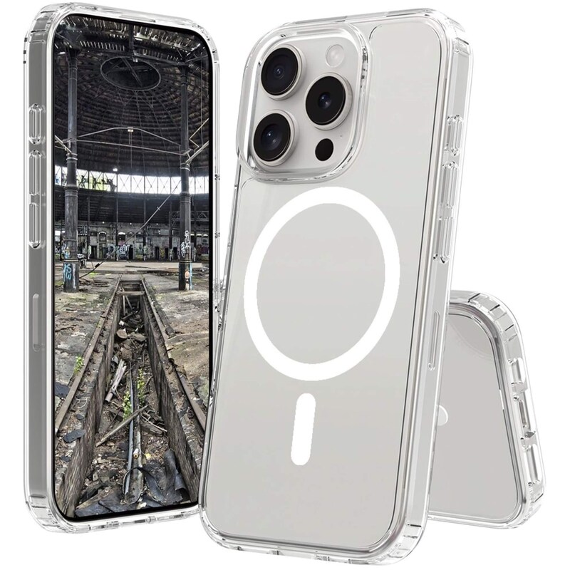 JT Berlin BackCase Pankow Clear MagSafe Apple iPhone 16 Pro Max transparent