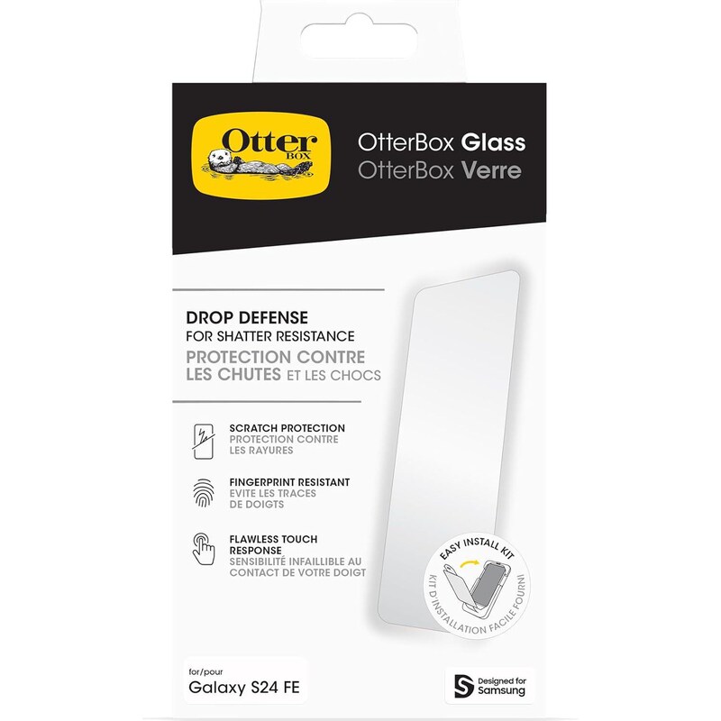 Otterbox Premium Glass für Samsung S24 FE Displayschutz transparent