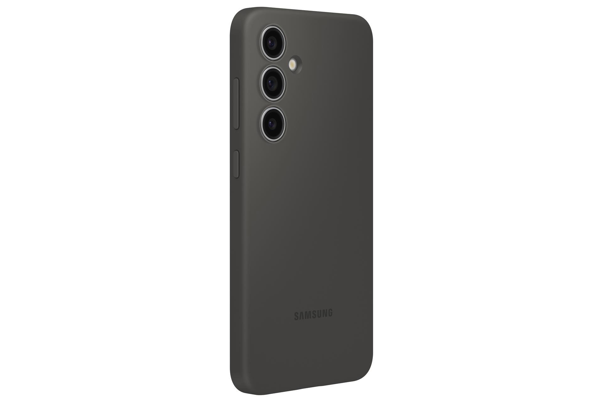 Samsung Silicone Case für Galaxy S24 FE schwarz