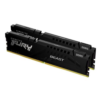 64GB (2x32GB) KINGSTON FURY Beast DDR5-6000 CL30 RAM Gaming Arbeitsspeicher