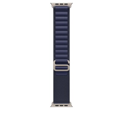 Apple Watch Alpine Loop Armband für Watch Ultra 49mm Marine / Titan natur (S)