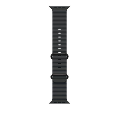 Apple Watch Ocean Armband für Watch Ultra 49mm Schwarz / Titan schwarz (One Size)