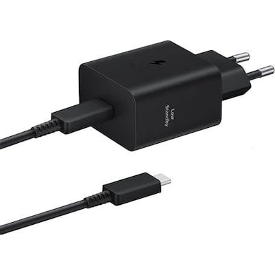 Samsung Schnellladegerät 45W Power + 5A Kabel USB-C T4511 Schwarz