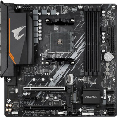 Gigabyte B550M Aorus Elite AX micro ATX Mainboard Sockel AM4 M.2/HDMI/DVI/USB3.2