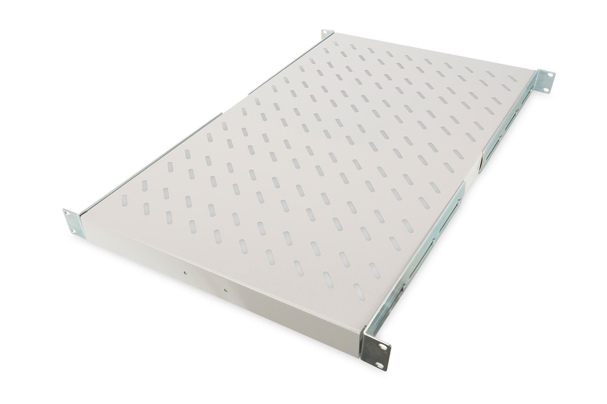 Digitus 1HE Fachboden festeinb. für 1000 mm tiefe Schränke 44x483x737mm grau