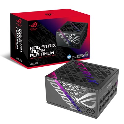 ASUS ROG-STRIX-1000P-GAMING vollmodulares GaN Netzteil mit 1000W