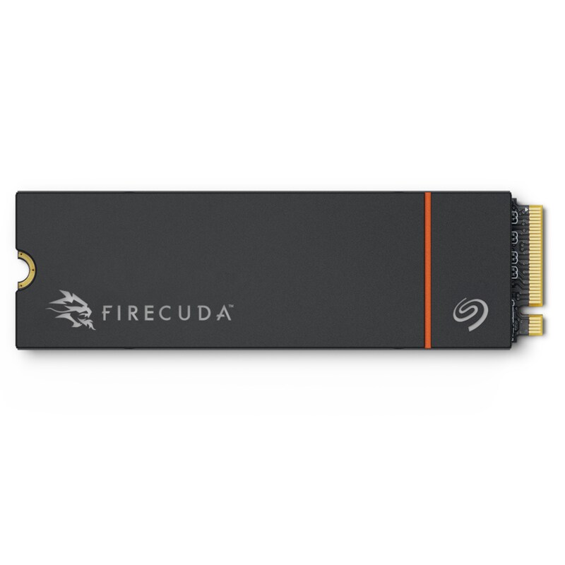 Seagate Firecuda 530R NVMe SSD 1 TB M.2 2280 PCIe 4.0 mit Kühlkörper