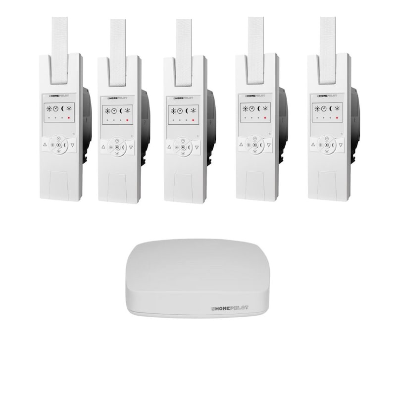 Set Smarte günstig Kaufen-Homepilot Starter Set Smarte Beschattung • 5 Gurtwickler RolloTron Classic smart. Homepilot Starter Set Smarte Beschattung • 5 Gurtwickler RolloTron Classic smart <![CDATA[• Inhalt: 1 x Gateway premium, 5 x Gurtwickler RolloTron classic smar