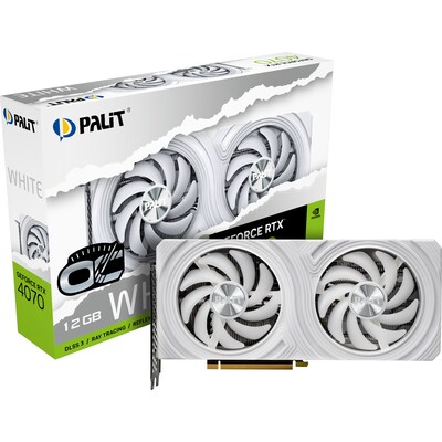 PALIT GeForce RTX 4070 White Edition OC 12GB