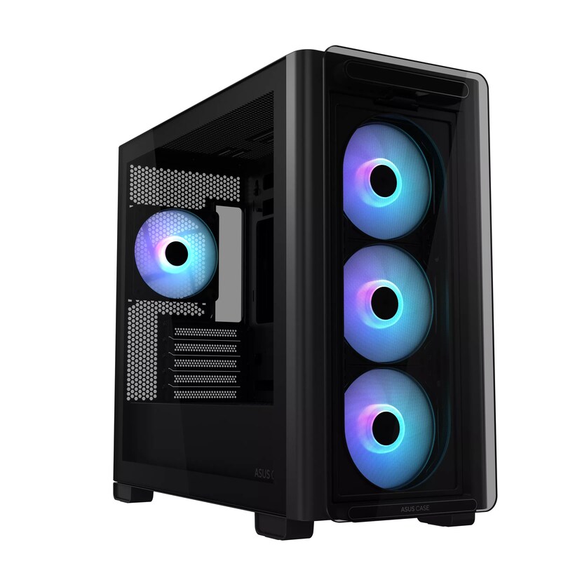 165 mm günstig Kaufen-ASUS A23 Plus TG ARGB Micro-ATX Gaming Gehäuse mit Seitenfenster schwarz. ASUS A23 Plus TG ARGB Micro-ATX Gaming Gehäuse mit Seitenfenster schwarz <![CDATA[• Midi-Tower Gehäuse, für Mainboards bis Micro-ATX • Max. Höhe für CPU-Kühler 165 mm, Max