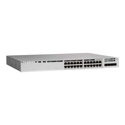 Cisco Catalyst 9200L Switch L3-managed 24x 10/100/1000 + 4x 10GB SFP+