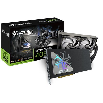 INNO3D GeForce RTX 4080 SUPER ICHILL Black 16GB Grafikkarte 3xDP/HDMI