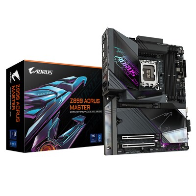 GIGABYTE Z890 AORUS MASTER DDR5 ATX Mainboard Sockel 1851 TB4/HDMI/WIFI7