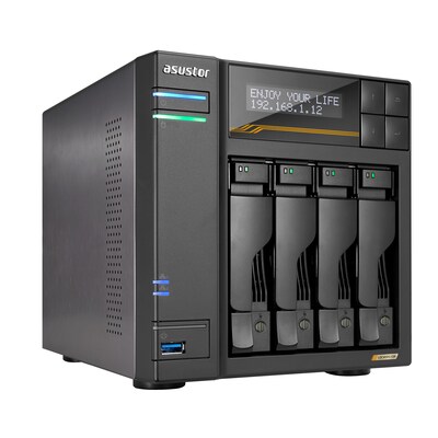 ASUSTOR AS6804T Gen3 Lockerstor 4 NAS System 4-bay