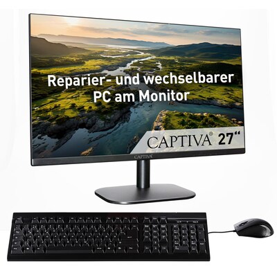 Captiva All-In-One Power Starter I85-137 Core Ultra 7 155H 27"LED 32GB/1TB SSD Win 11 Pro