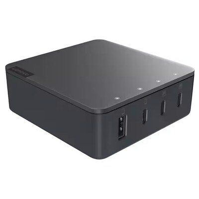 Lenovo Go Multiport-Ladegerät 130W, USB-C Stromversorgung, 3x USB-C, 1x USB-A