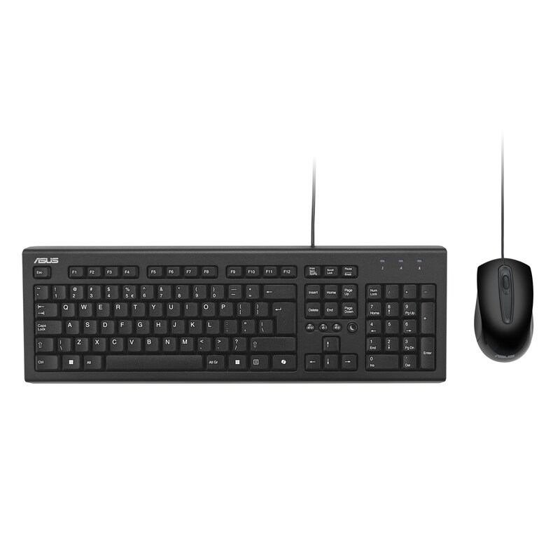Set,Anime günstig Kaufen-ASUS U2000 Keyboard + Maus Set kabelgebunden schwarz. ASUS U2000 Keyboard + Maus Set kabelgebunden schwarz <![CDATA[• Keyboard und Maus Set • Kabelgebunden USB 2.0 • Abtastung (Maus) LED-rot/IR 1000dpi • 4 Multimediatasten, Nummernblock]]>. 