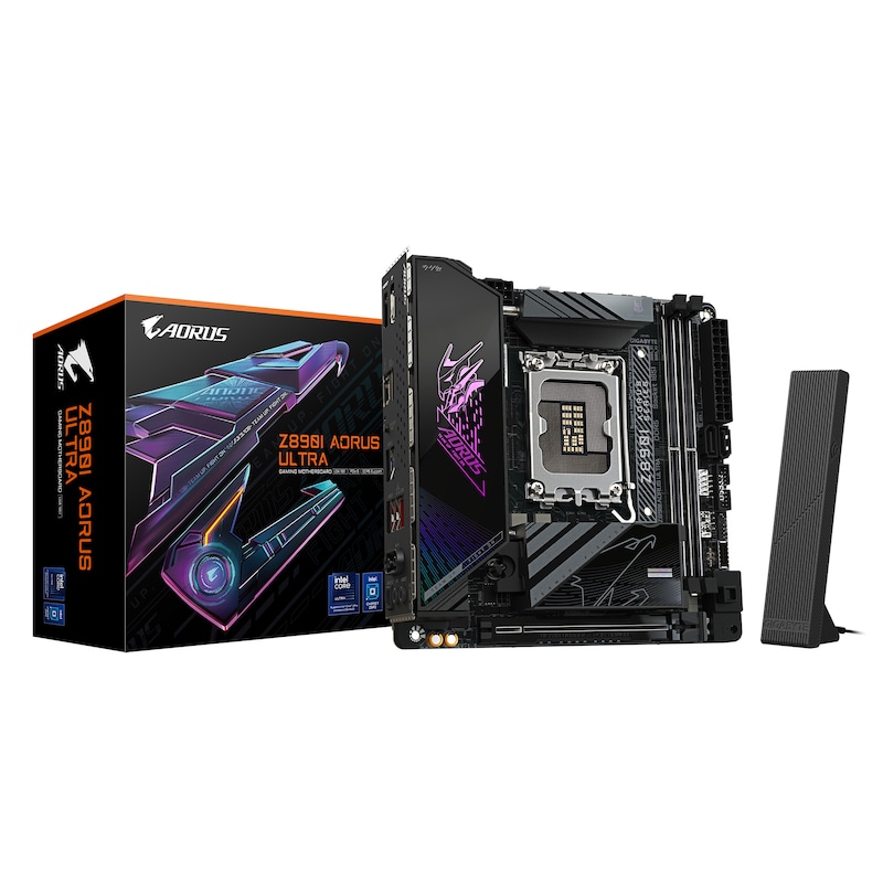 GIGABYTE Z890I AORUS ULTRA ITX Mainboard Sockel 1851 TB4/DP/HDMI//WIFI7