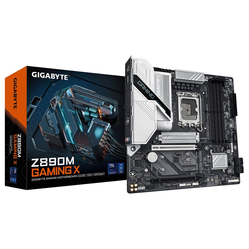 GIGABYTE Z890M GAMING X mATX Mainboard Sockel 1851 DP/HDMI