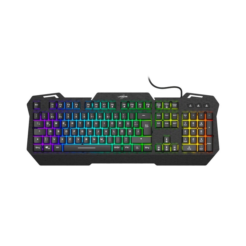 Hama 00217820 Gaming-Keyboard Exodus 450, Schwarz, QWERTZ DE