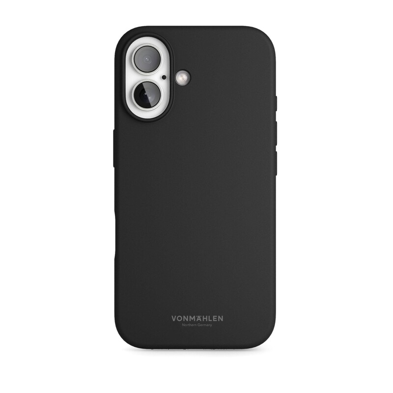 Vonmählen Soft Silicone Case für iPhone 16 schwarz