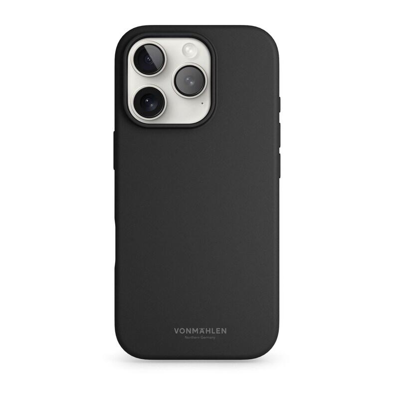 Vonmählen Soft Silicone Case für iPhone 16 Pro schwarz