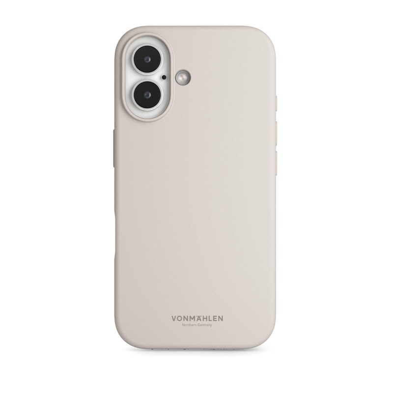 Vonmählen Soft Silicone Case für iPhone 16 Plus cream