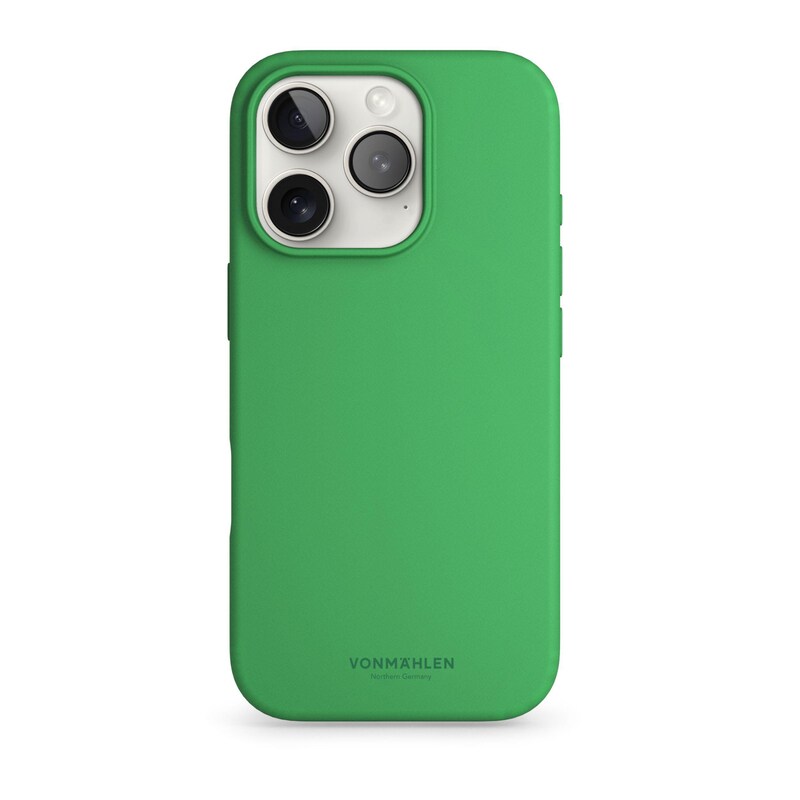 Vonmählen Soft Silicone Case für iPhone 16 Pro Green Haven