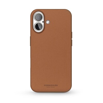 Vonmählen Like Leather Case für iPhone 16 braun