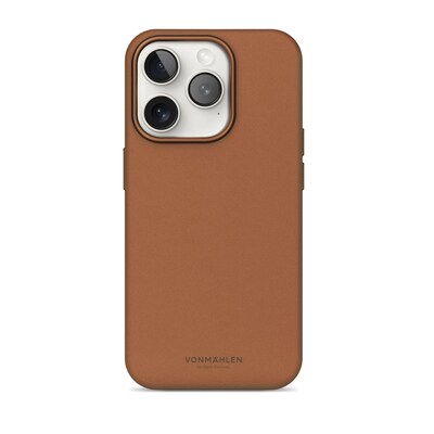 Vonmählen Like Leather Case für iPhone 16 Pro Max braun