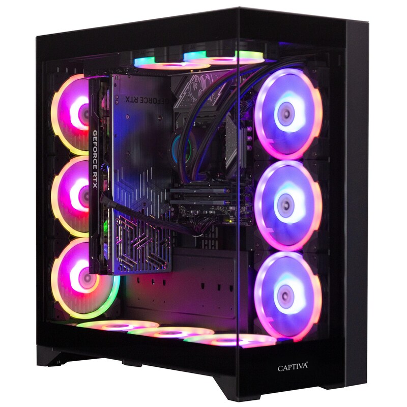 Captiva Highend Gaming I83-550 i7 14700KF 64GB/2TB SSD RTX 4070 Super Win 11