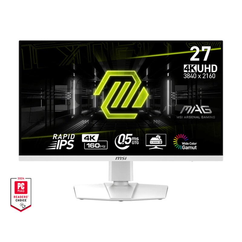 MSI MAG 274URFWDE 69cm (27") 4K UHD IPS Gaming Monitor 16:9 DP/HDMI/USB-C 160Hz 0,5ms (GtG)