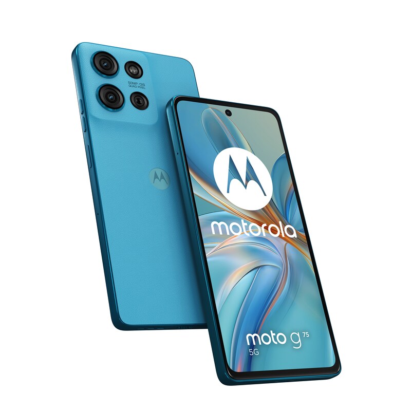 Motorola moto g75 5G 8GB/256GB Android 14 Smartphone blau