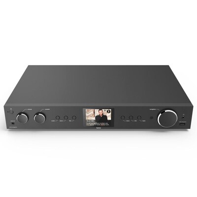 Hama 00054251 HiFi-Tuner "DIT2105SBTX", DAB+/Internetradio/Bluetooth® RX/TX/App, Schwarz