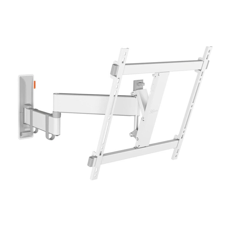 Vogels TVM 3445 Schwenkbare TV-Wandhalterung (Weiß) VESA bis 400 x 400mm