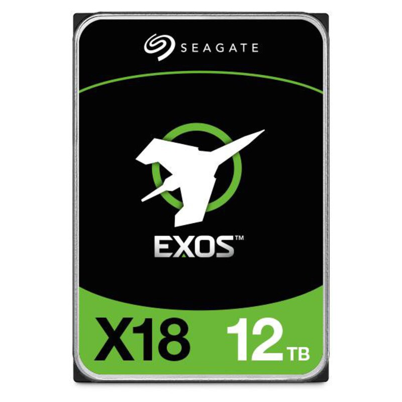 Seagate Exos X18 ST12000NM000J - 12 TB 7200 rpm 256 MB 3,5 Zoll SAS 12Gbit/s